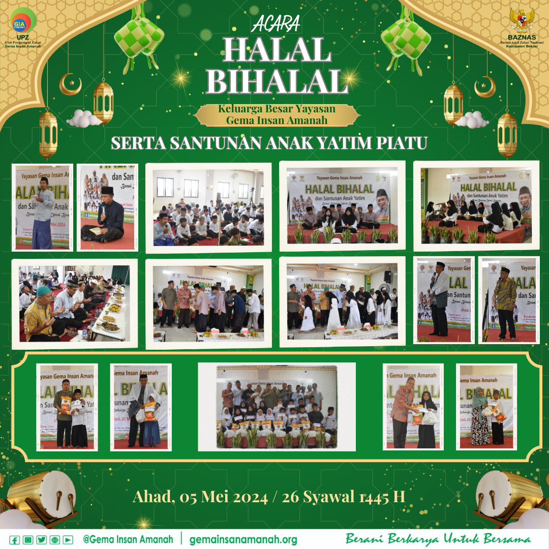 Halal Bihalal & Santunan Yatim Piatu
